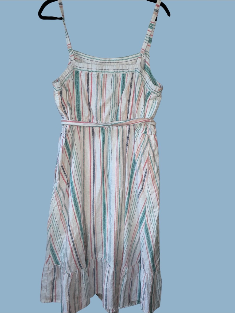 Lane Bryan size 14 linen blend sleeveless Summer Dress